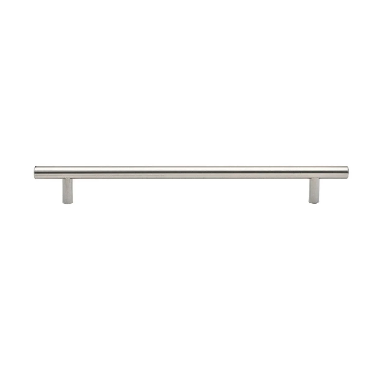 Lane Round Pull Handle - 224mm - Brushed Nickel - Steel - Easy Install