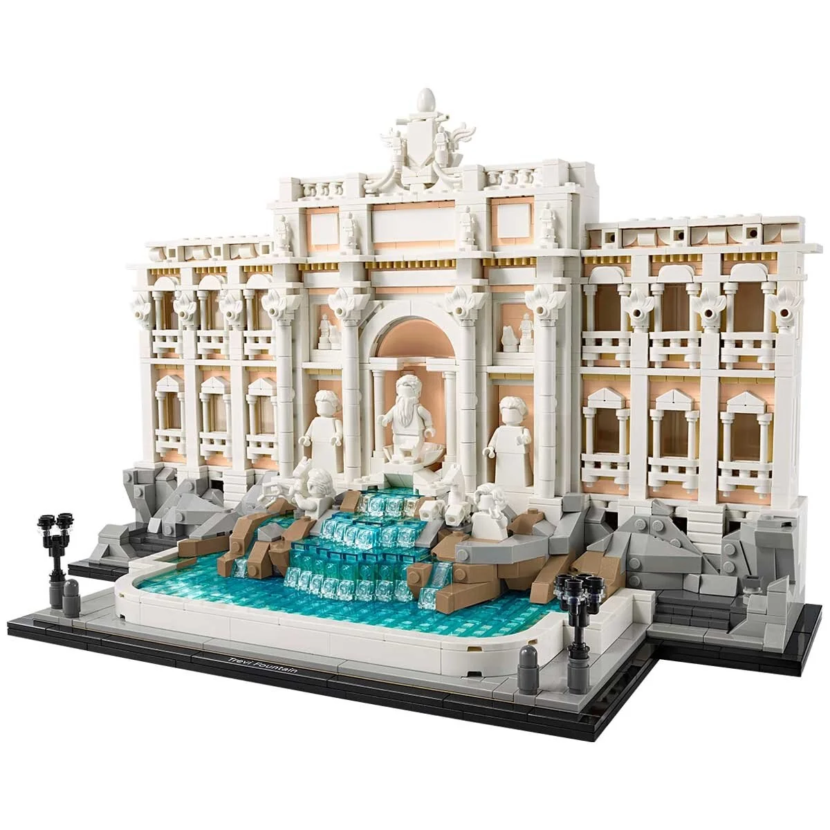 LEGO Architecture Trevi Fountain 21062 1880-Piece Adults Model Set - Image 2