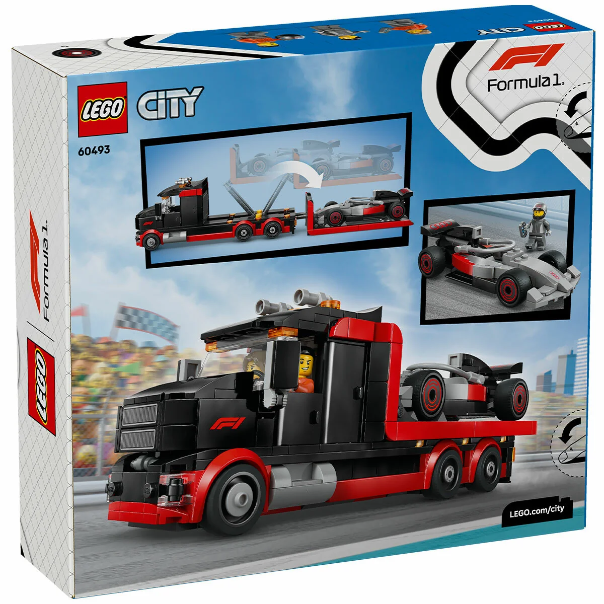 LEGO City F1 Display Truck with Audi F1 Race Car 60493 7+ (508 pcs) - Image 8