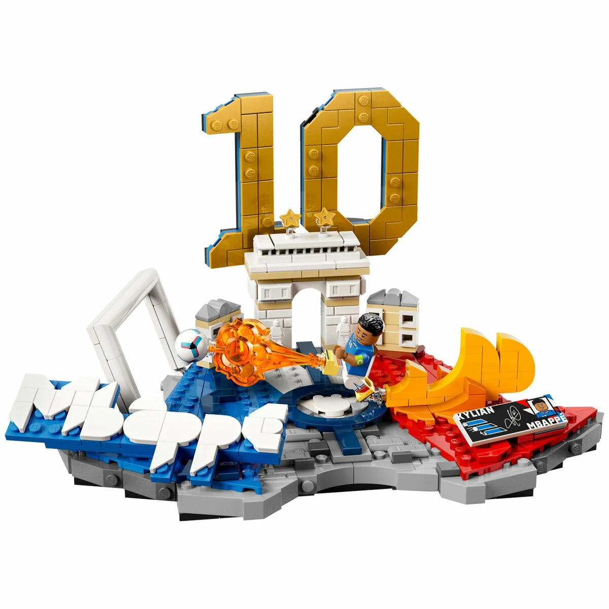 LEGO Editions Football Highlights Kylian Mbappé 43013, 490 Pieces - Image 15
