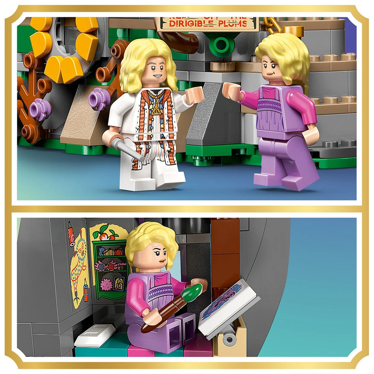 LEGO Harry Potter Luna Lovegood’s House 76467 764-Piece Magical Set - Image 9