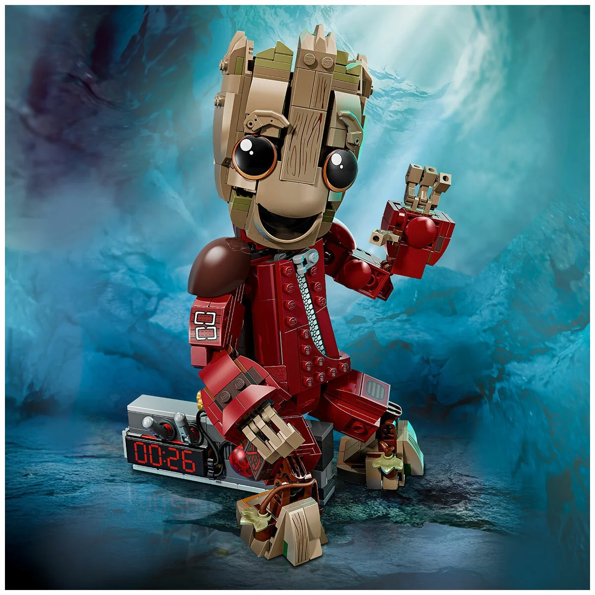 LEGO Marvel Ravager Jumpsuit Groot 76341 Posable 604-Piece Figure - Image 10