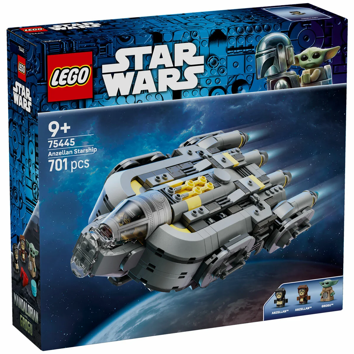 LEGO Star Wars Anzellan Starship 75445 701 Pieces for 9+ Kids - Image 2