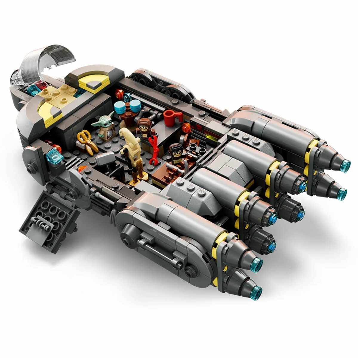 LEGO Star Wars Anzellan Starship 75445 701 Pieces for 9+ Kids - Image 7