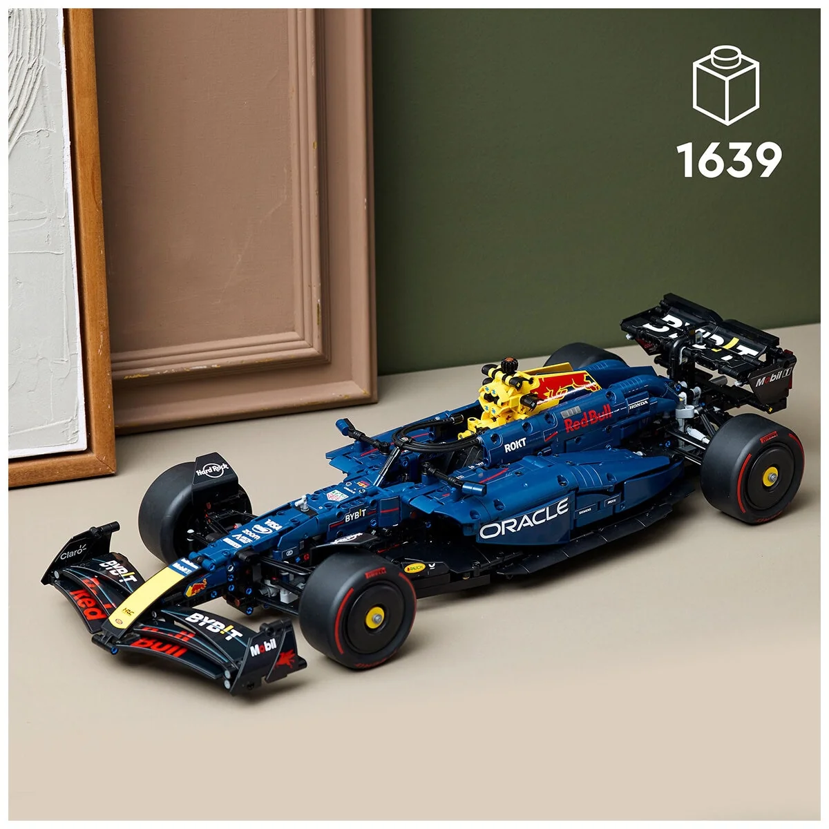 LEGO Technic Detailed F1 Car Model Kit 42206 Oracle Red Bull RB20 1639 - Image 2