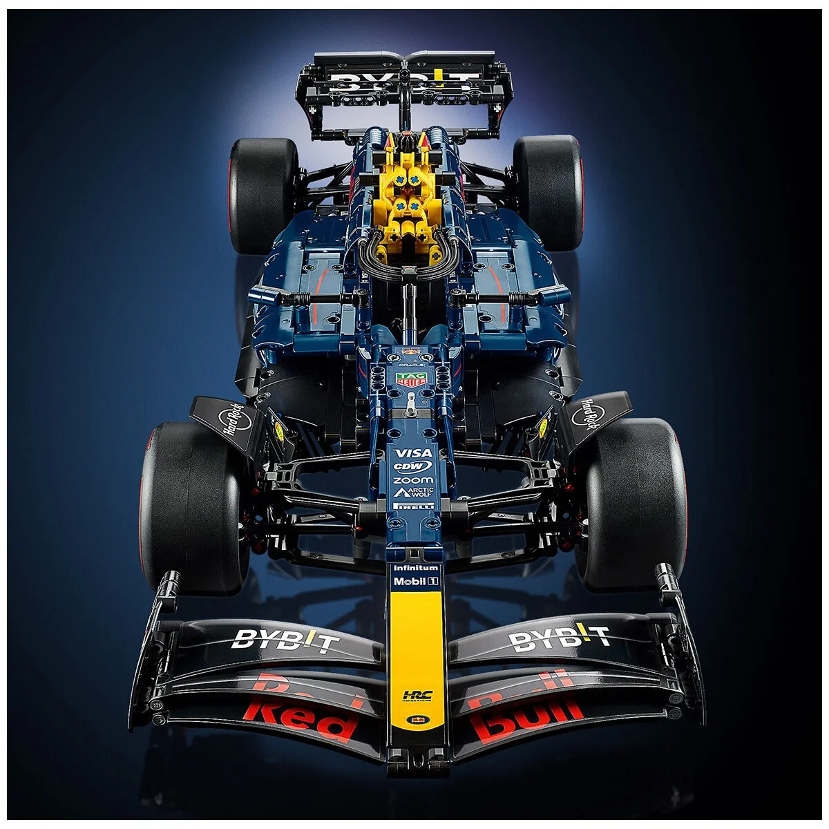 LEGO Technic Detailed F1 Car Model Kit 42206 Oracle Red Bull RB20 1639 - Image 8