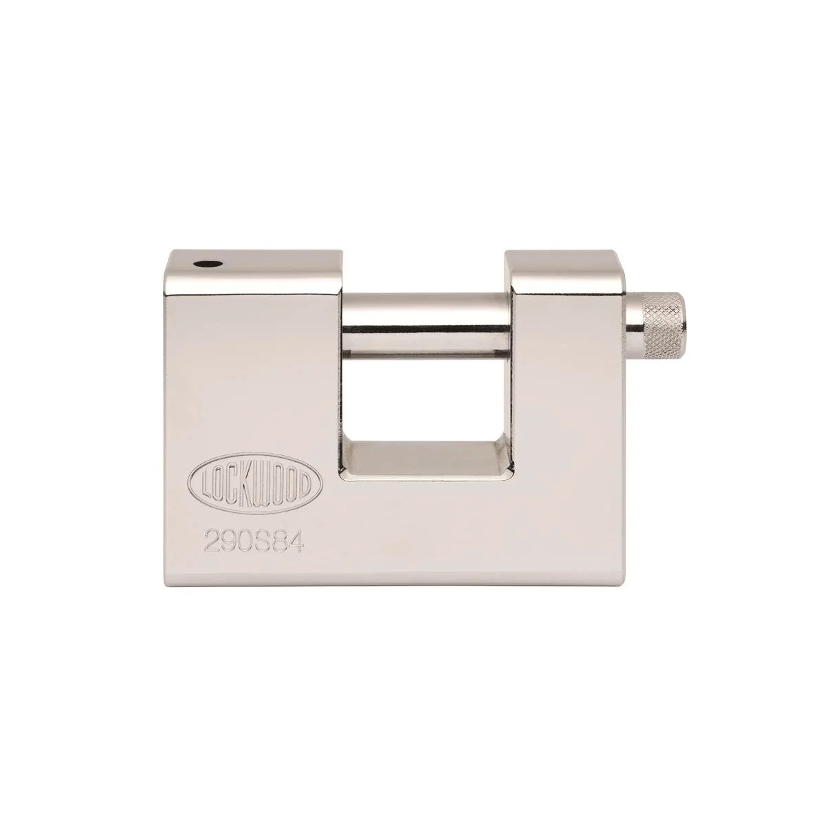 Lockwood 84mm Monoblock Padlock Steel Alloy Tough Security Lock