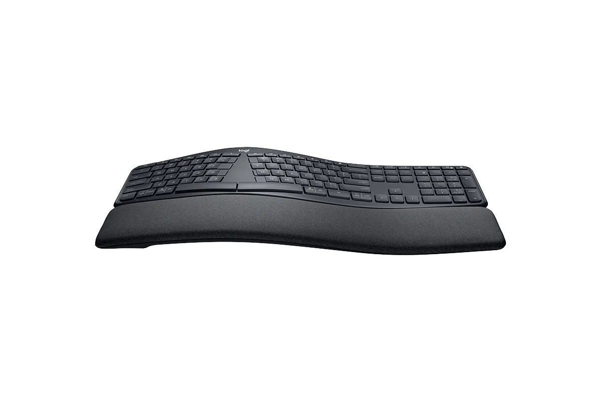 Logitech K860 Ergo Wireless Keyboard Graphite - Image 2