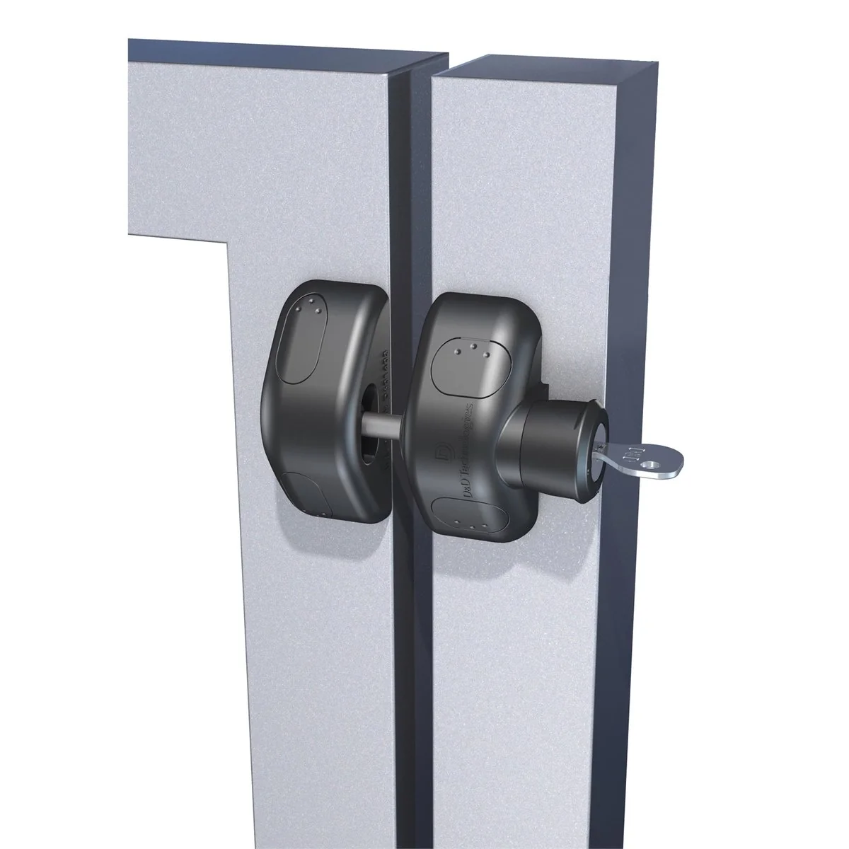 Magnalatch Pool Gate Latch - 100mm - Engineered Polymers - Lockable - Image 2