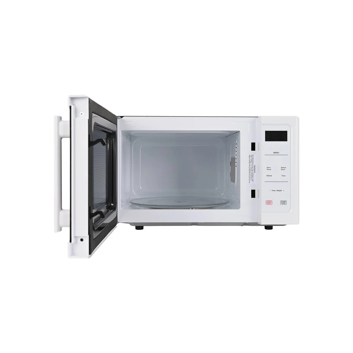 Mistral 25L Digital Microwave - 850W - White - 60-Minute Timer - Child Lock - Image 2