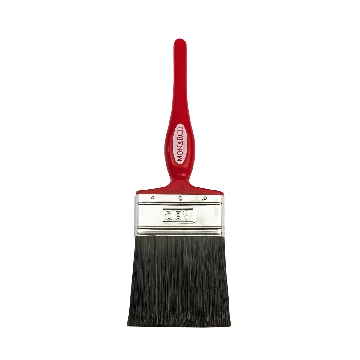 Monarch 75mm Exterior Rough Surfaces Paint Brush - 75mm - Red Handle - Image 2