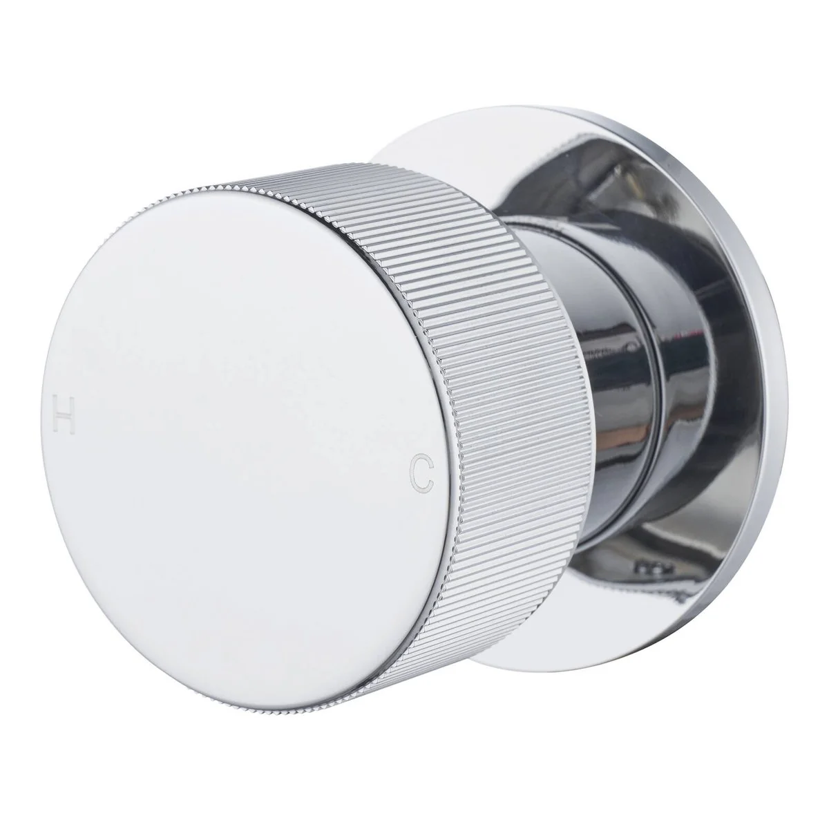 Mondella Bath Shower Mixer - 35mm Chrome - Textured Handle - Lead-Free