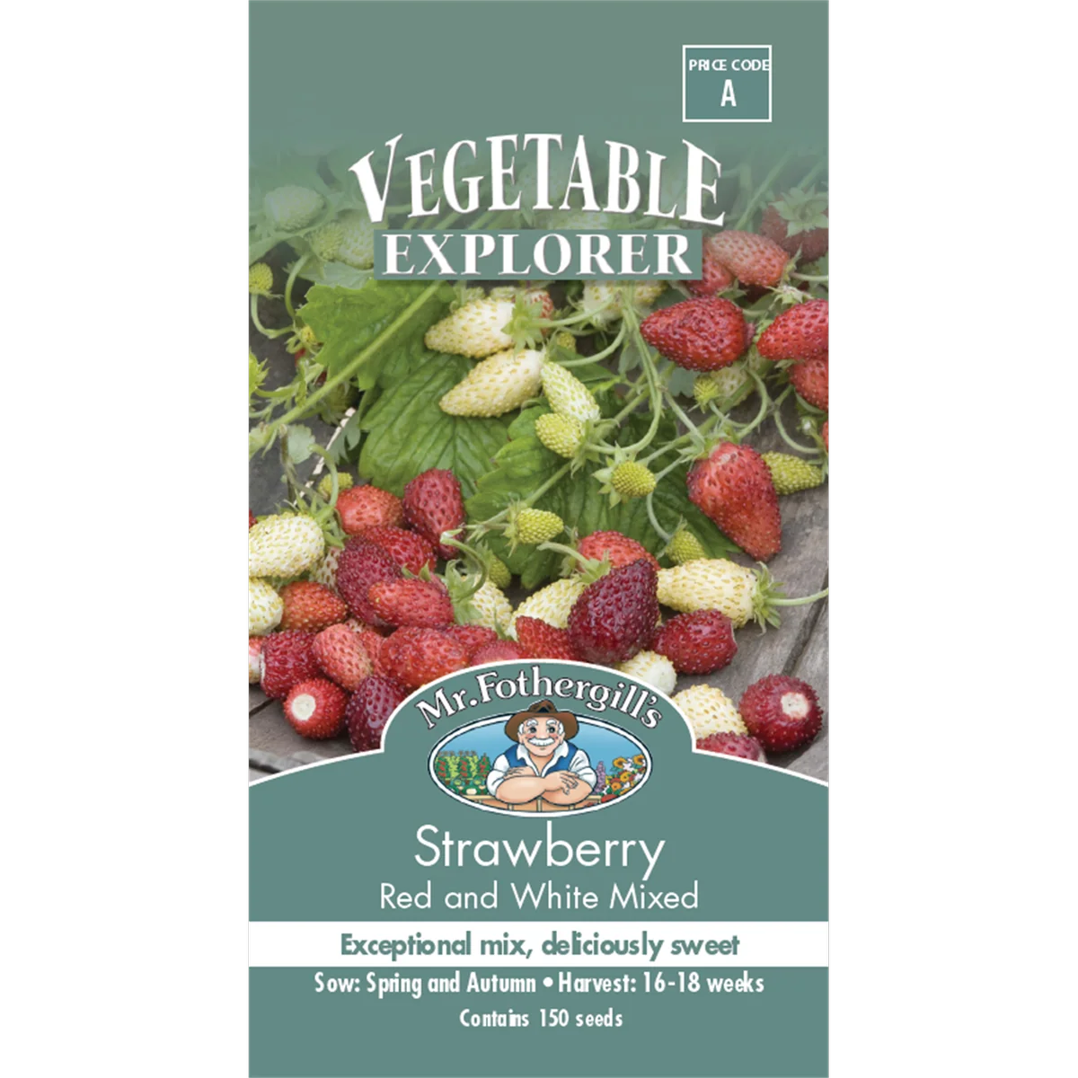 Mr Fothergill Strawberry Seeds - 75mm - Seeds - High Yielding