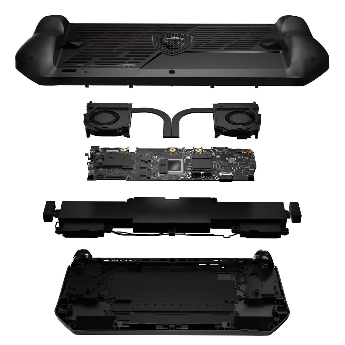 MSI Claw 7 AI+ A2VM-026AU FHD Portable Gaming Handheld, Black - Image 4