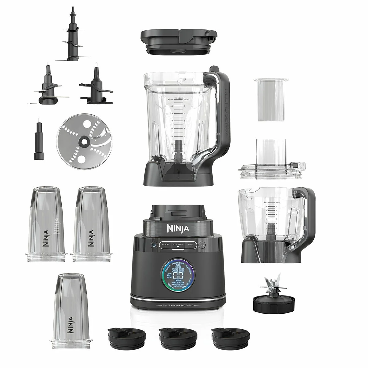 Ninja Detect Power Blender + Processor Pro TB401 1200W Black - Image 6