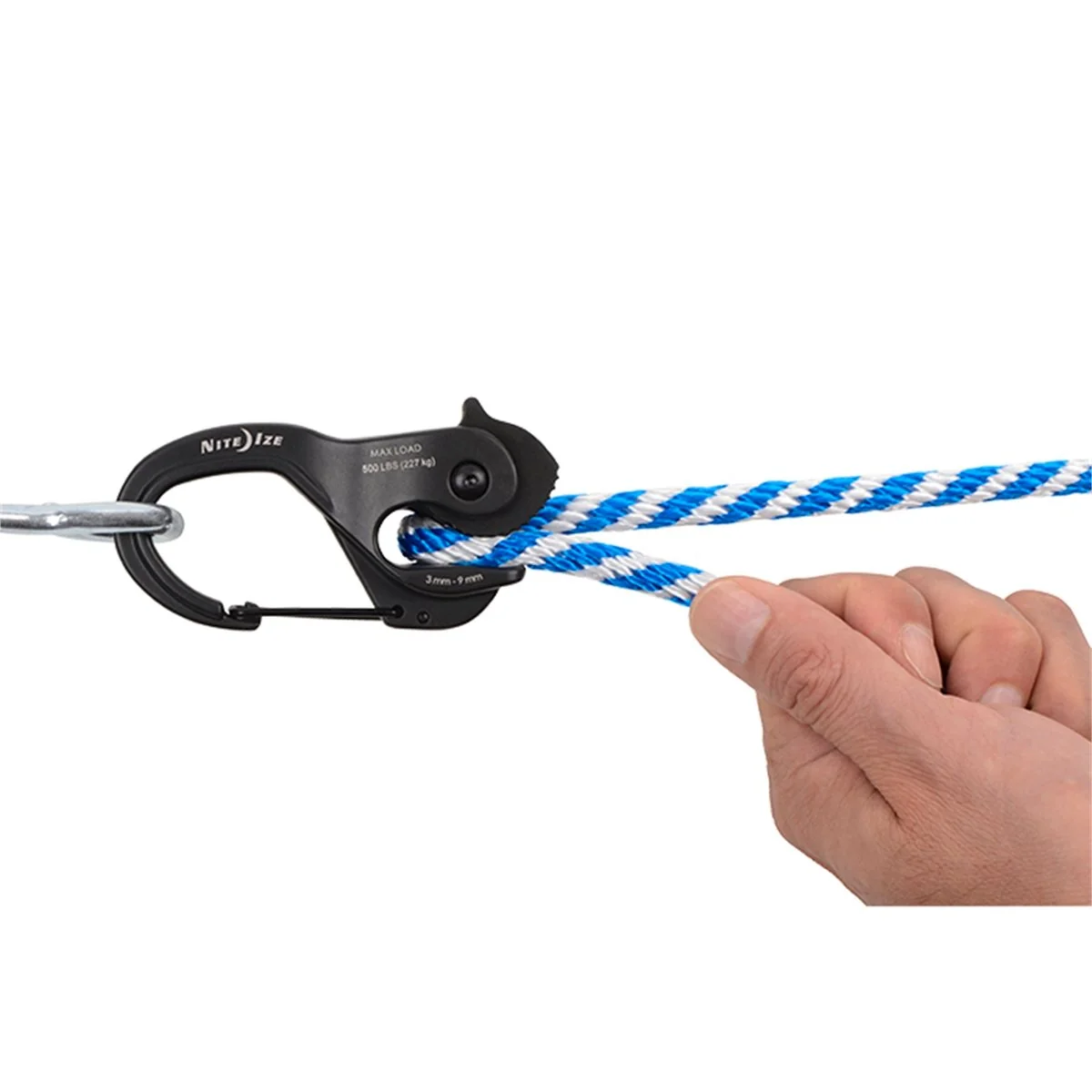 Nite Ize Large Camjam Xt Aluminium Rope and Cord Tighteners - 500 lbs - Black - Image 5