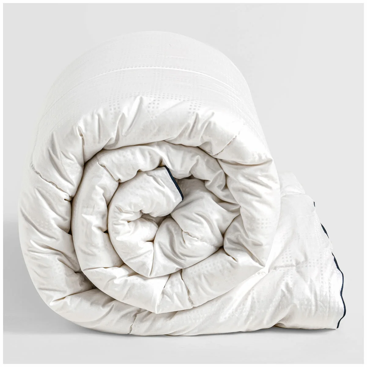 Onkaparinga All Seasons Wool Quilt King White Cotton Sateen Australian Wool - Image 3