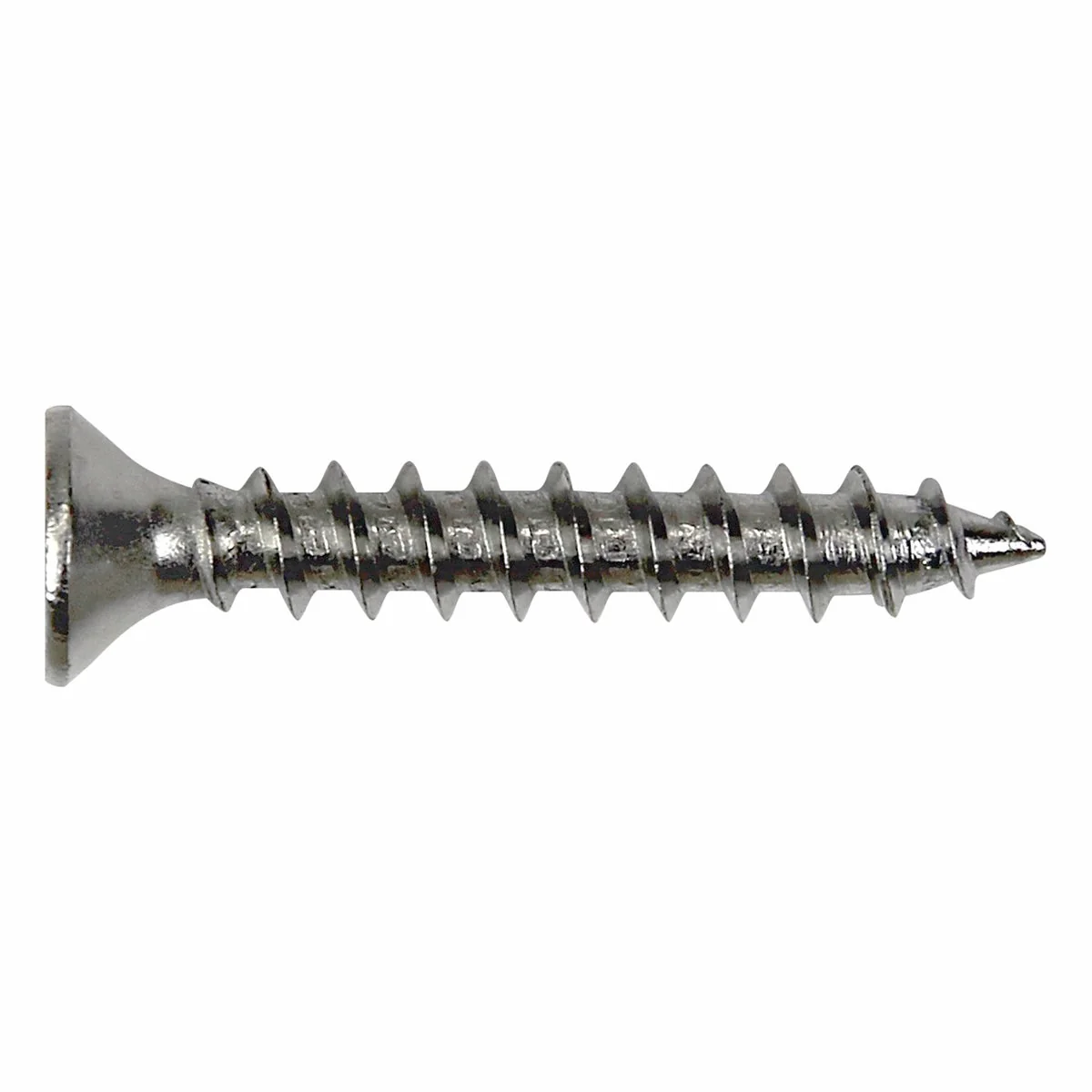Otter Satin Chrome Hinge Screws 7 x 30mm - 16 Pack - Image 2