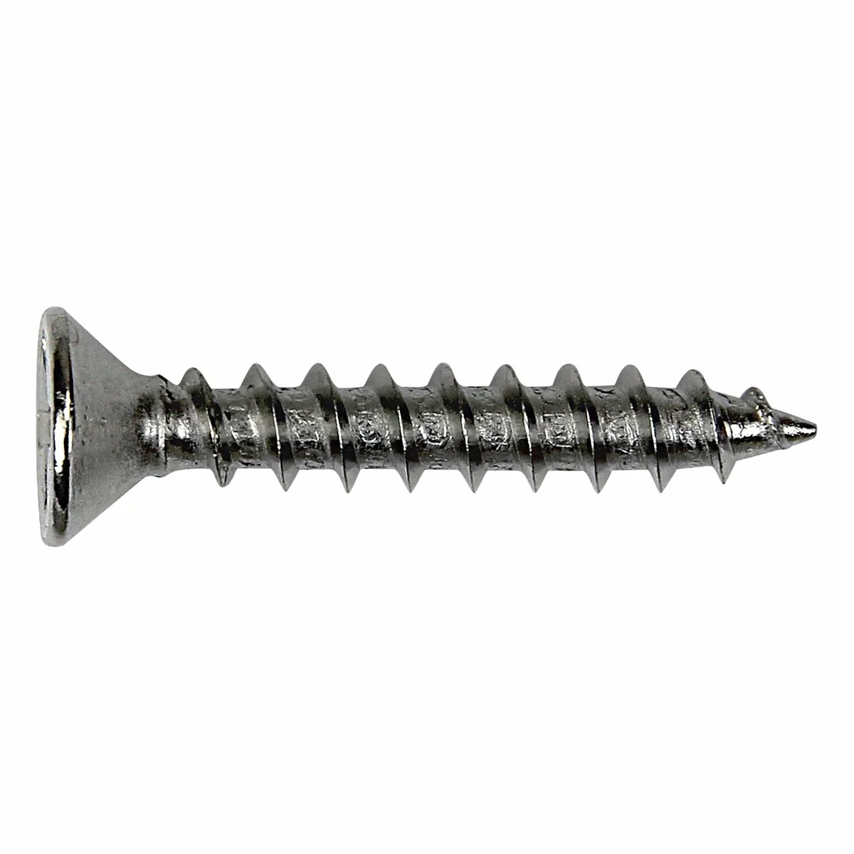 Otter Satin Chrome Hinge Screws 8 x 25mm - 16 Pack - Image 2