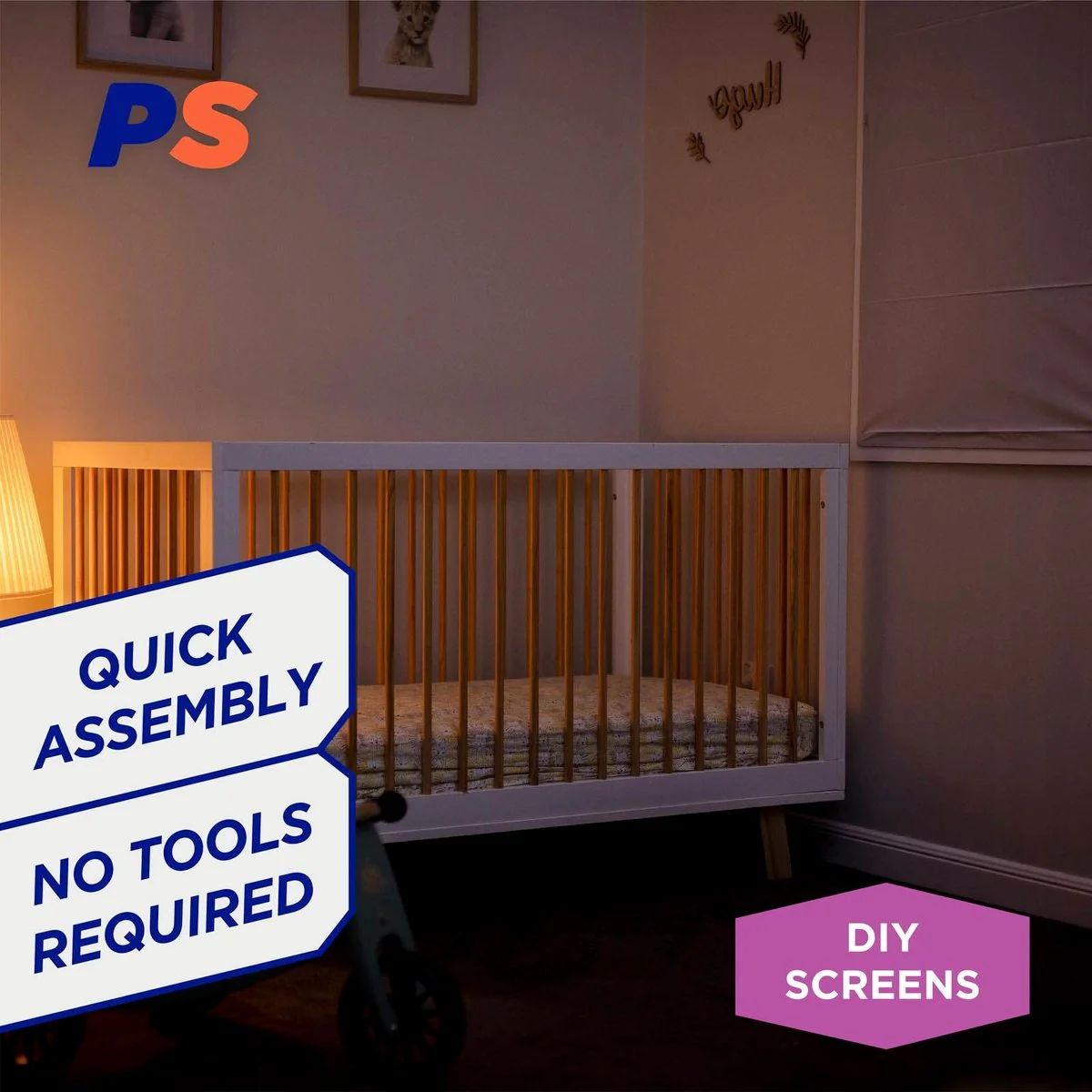 Permastik Blockout Screen - 1.2m x 2m - Polyester - Heat Reflective - Image 4