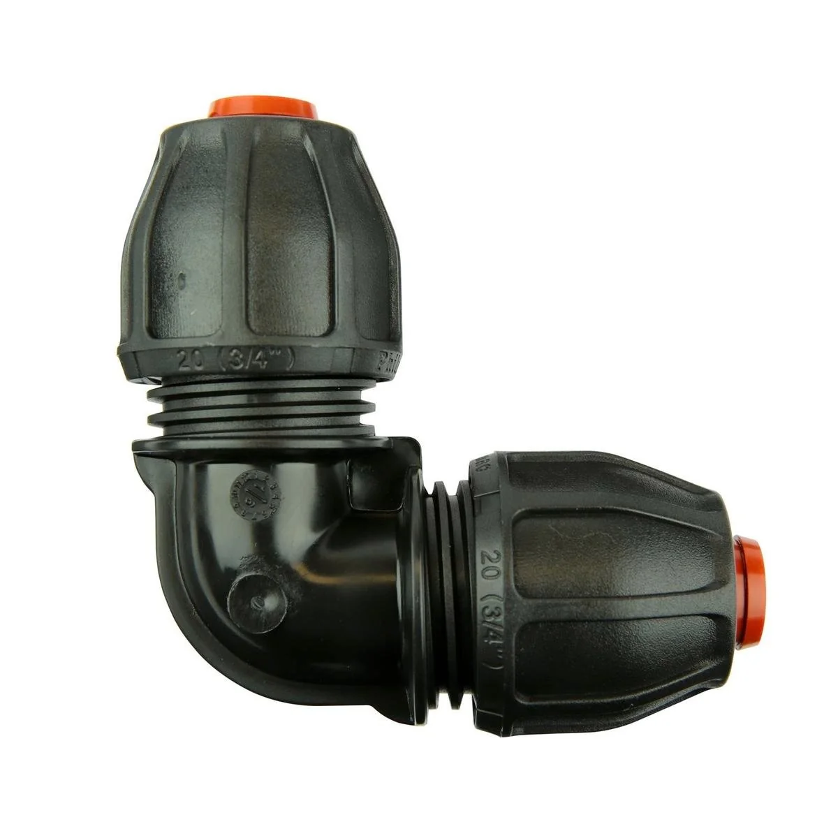 Philmac 1" Poly x Poly Rural Elbow - Polypropylene - 90° Bend - Durable