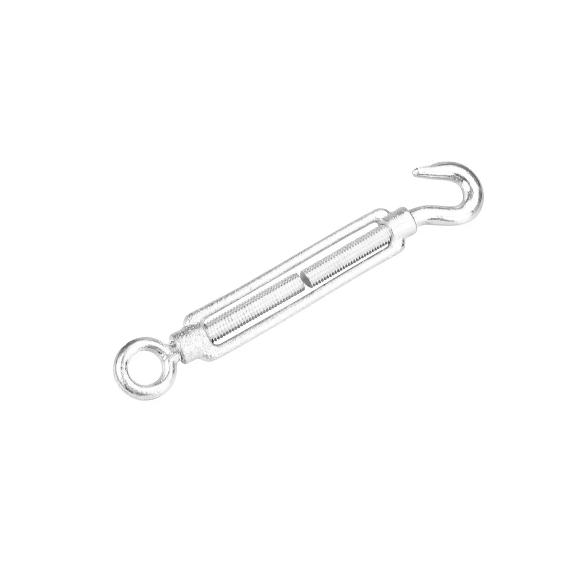 Pinnacle 10mm Galvanised Turnbuckle Hook and Eye - Durable Fastening Solution