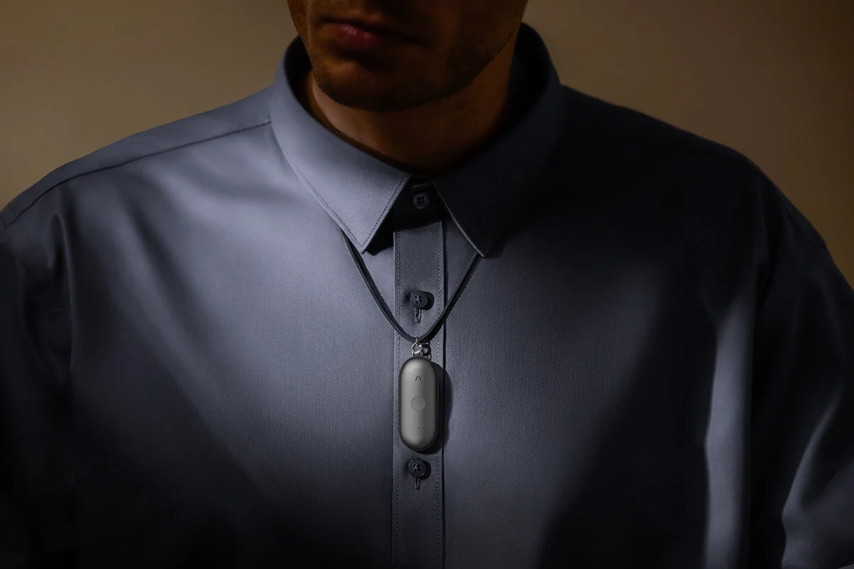 PLAUD NotePin S Voice Recorder Black AI Transcription - Image 3