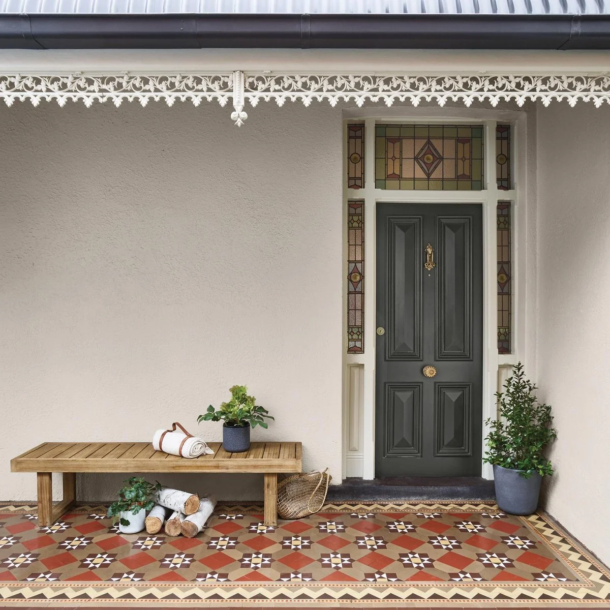 Porter S Rubble Eggshell Finish Washable Paint 4L - 199mm x 191mm x 178mm - Image 3