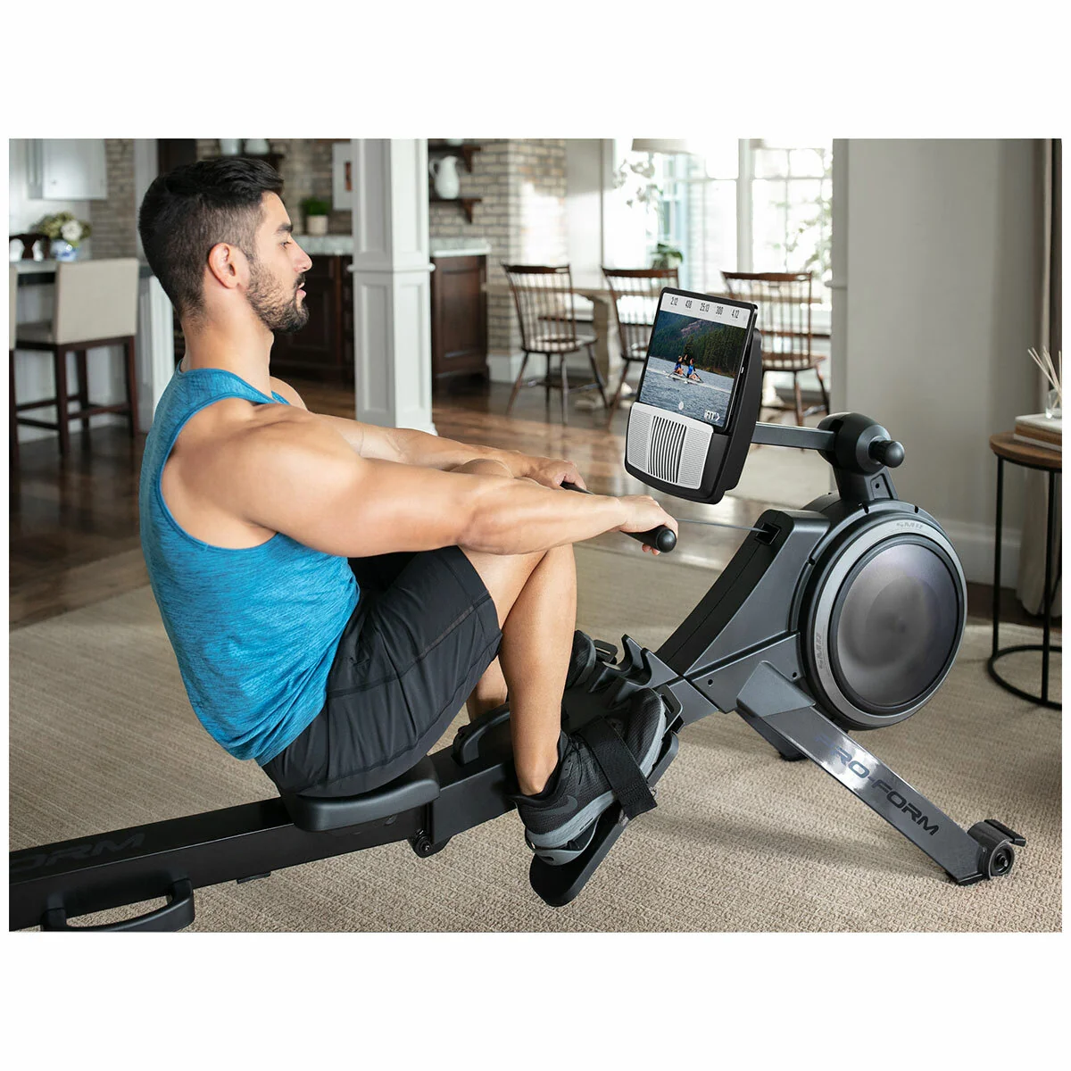 ProForm 750R Rower iFIT Compatible Black 114kg Capacity - Image 3