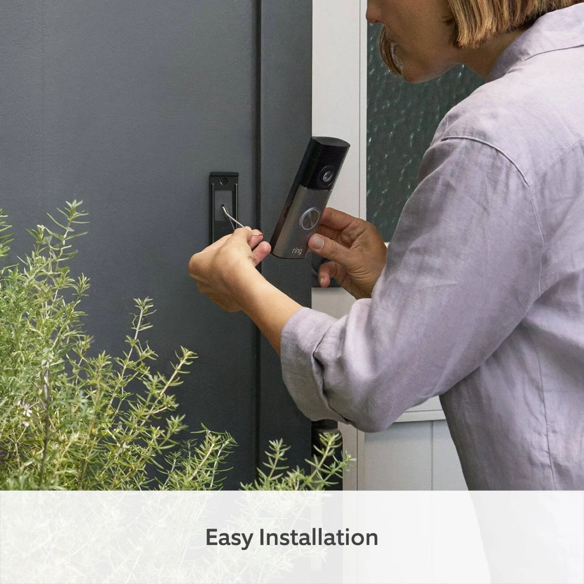 Ring Wired Video Doorbell Pro 3rd Gen 4K Plug In - 49mm x 138mm - Night Vision - Image 5