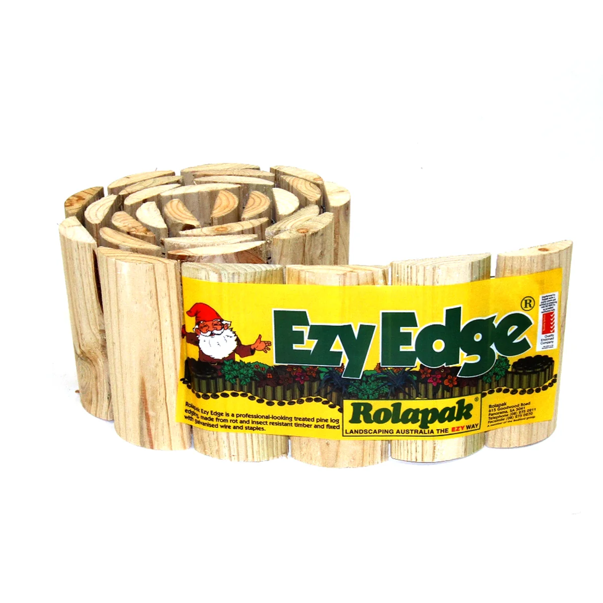 Rola Pak Ezy Edge - 200mm x 2 - Treated Pine - Easy to Install