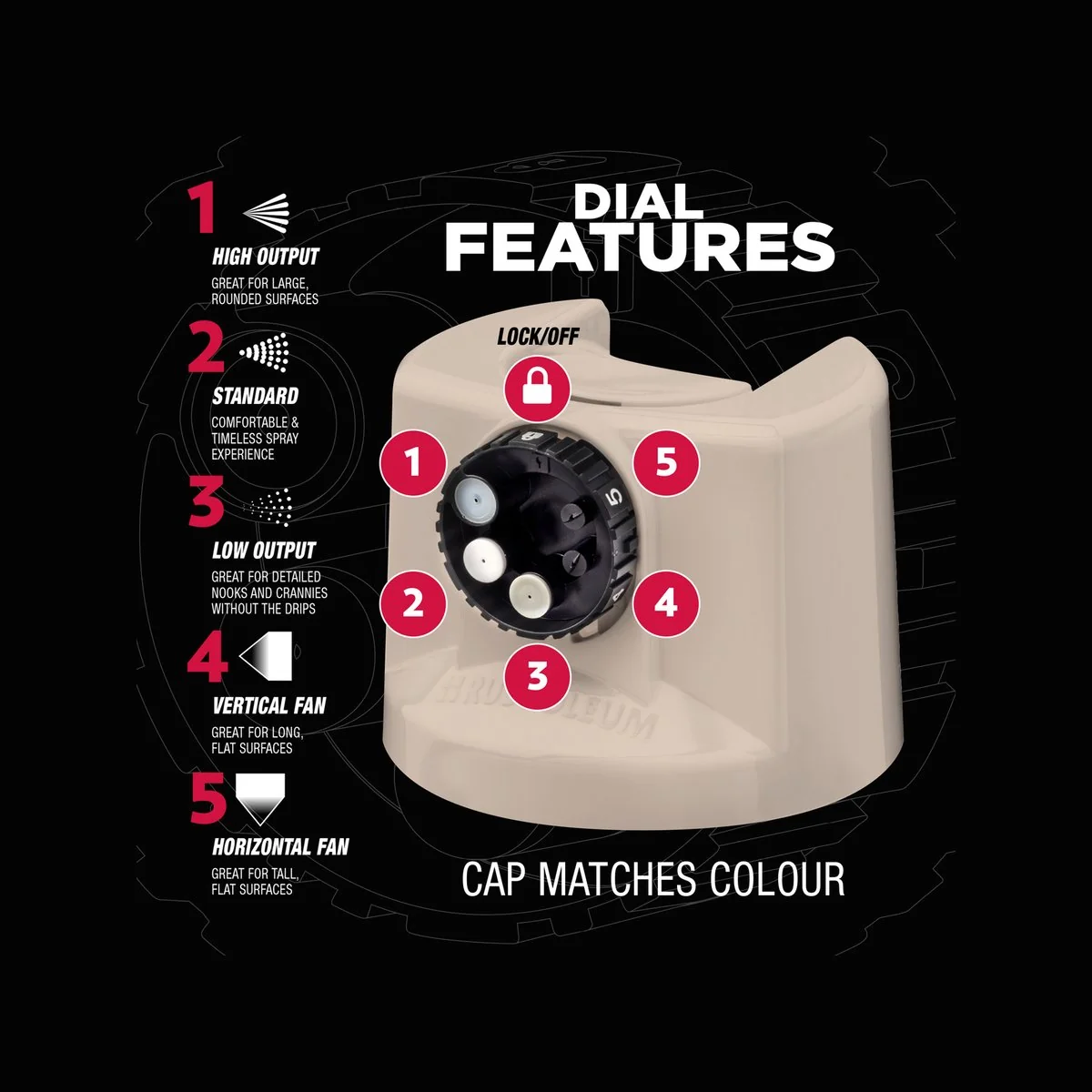Rust Oleum 340g Satin Spray Paint - French Beige - 5 in 1 Custom Spray - Rust Protection - Image 4