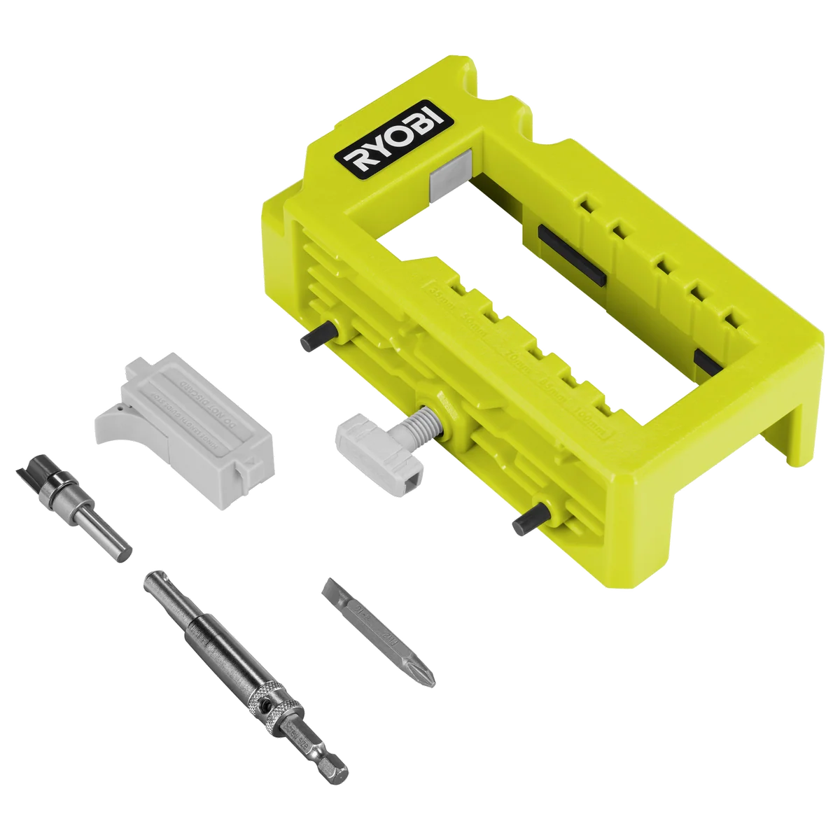 Ryobi Door Hinge Kit - ¼” Router Bit - Non-Marring Clamp - Easy Install - Image 3