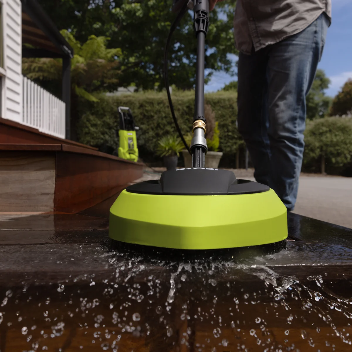 Ryobi Pressure Washer Surface Cleaner - 300mm Cleaning Width - Efficient Dirt Removal - Image 3