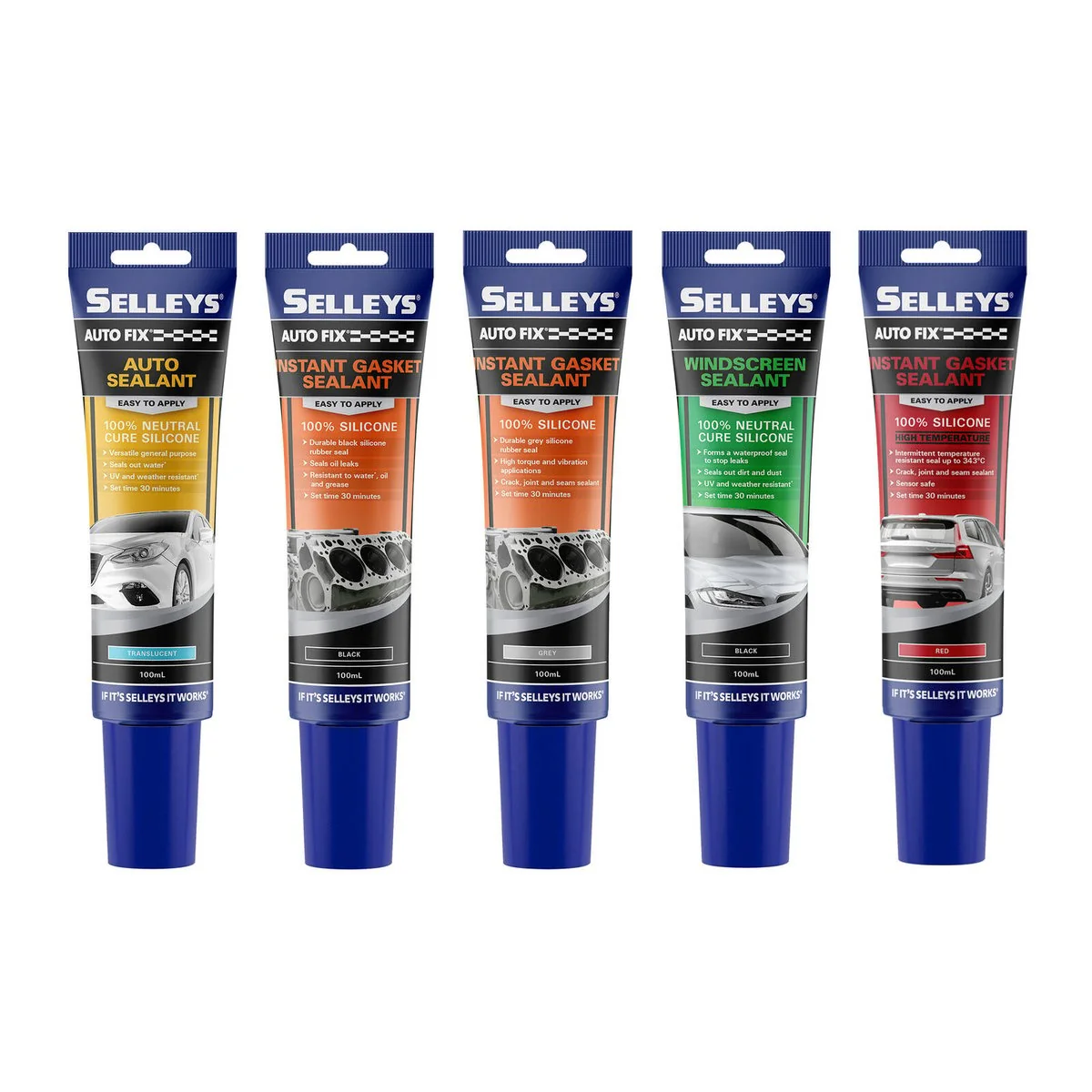 Selleys Autofix Instant Gasket Grey - 100ml RTV Silicone Rubber Sealant - Image 4