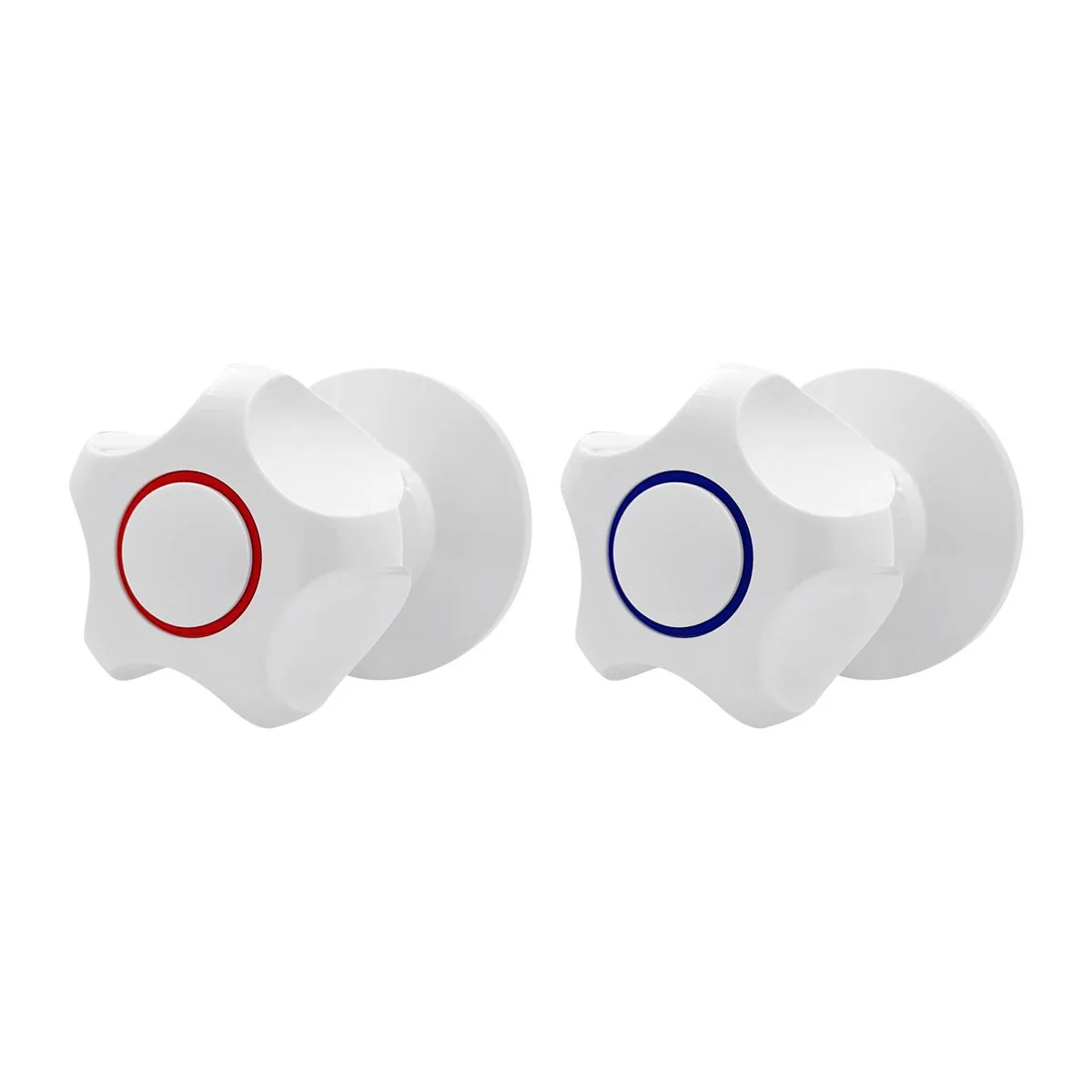 Shaw Mason Wall Top Assembly with Handles - 65mm x 105mm - White - Easy Install
