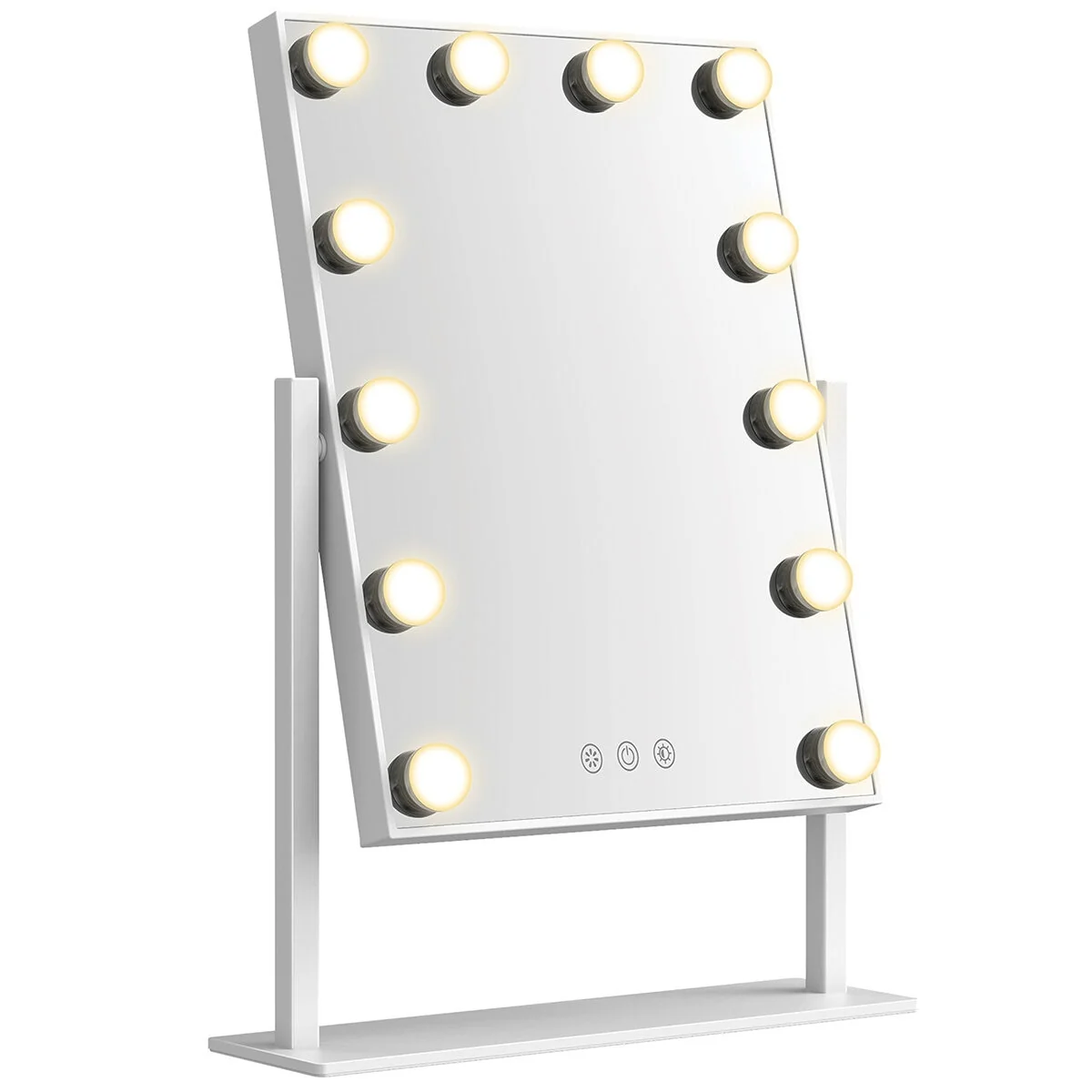 Sheffield Labs BROADWAY Vanity Mirror MR6012A LED Touch White Metal Glass - Image 2