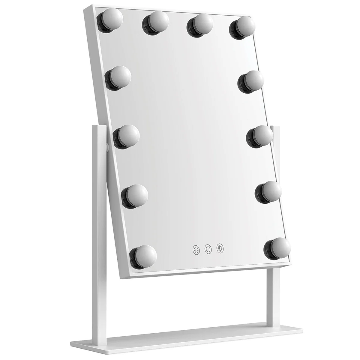 Sheffield Labs BROADWAY Vanity Mirror MR6012A LED Touch White Metal Glass - Image 3