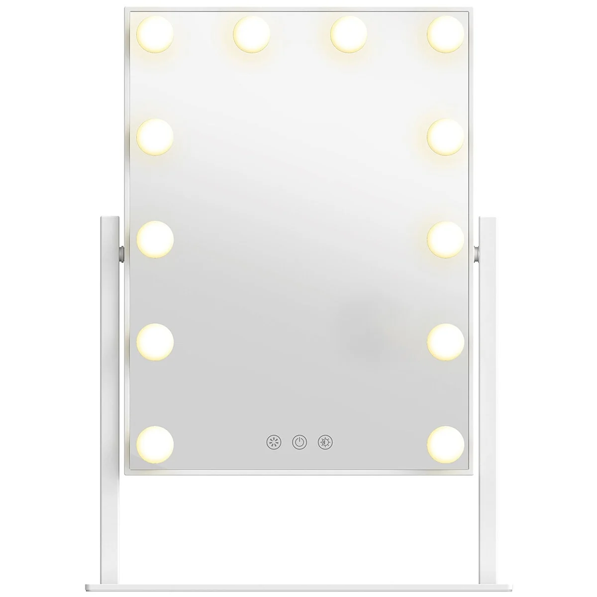 Sheffield Labs BROADWAY Vanity Mirror MR6012A LED Touch White Metal Glass - Image 4