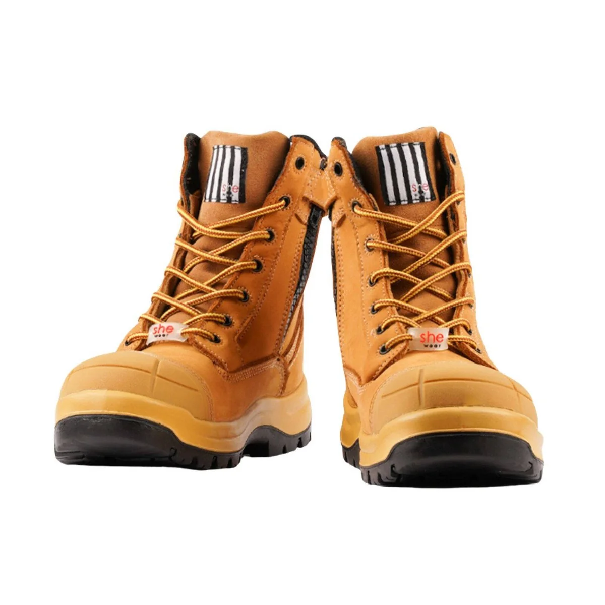 Shewear Excels Wheat Womens Safety Workboots Size 10 - Lightweight - EH Rated - Image 3
