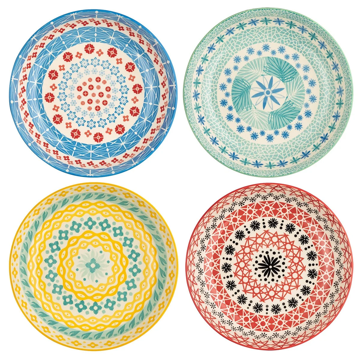 Signature Housewares Dinner Bowls 4 Piece Set Stoneware Capacity 1154ml - Image 2
