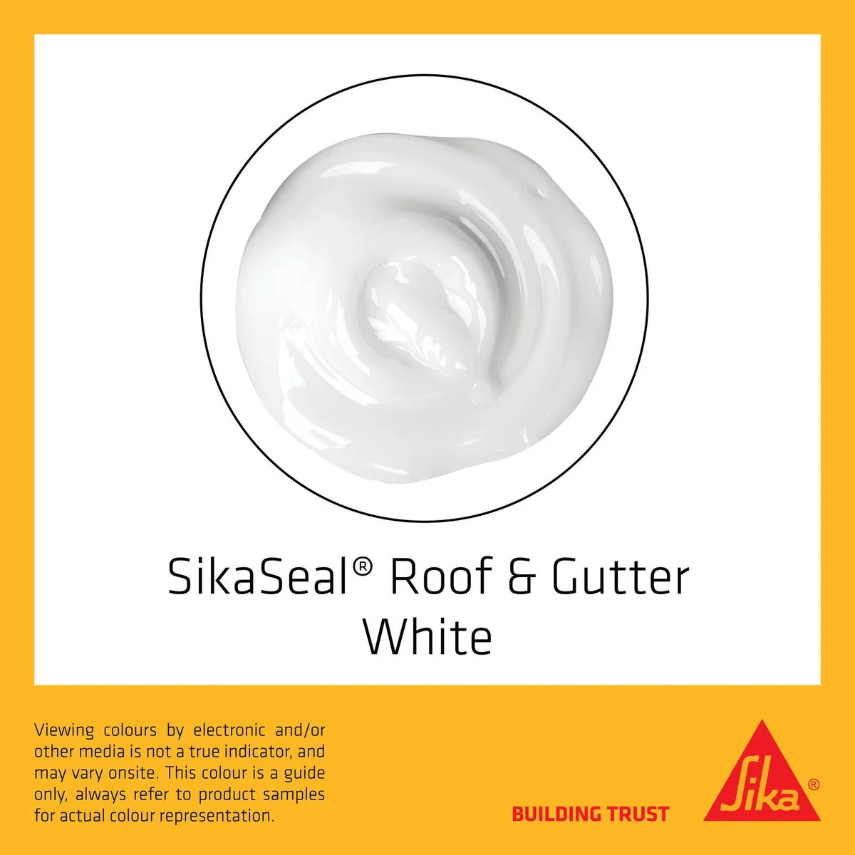 Sika Sikaseal Roof & Gutter - 300ml - Silicone - Waterproof Sealant - Image 4