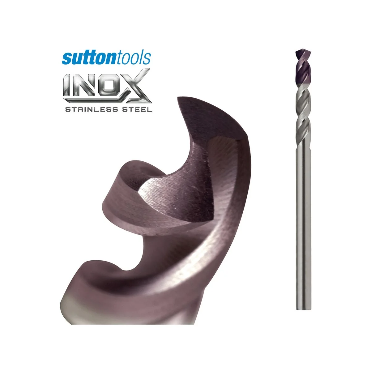 Sutton Tools Jobber Drill Bit - 10mm - M2 HSS - For Stainless Steel - Image 4