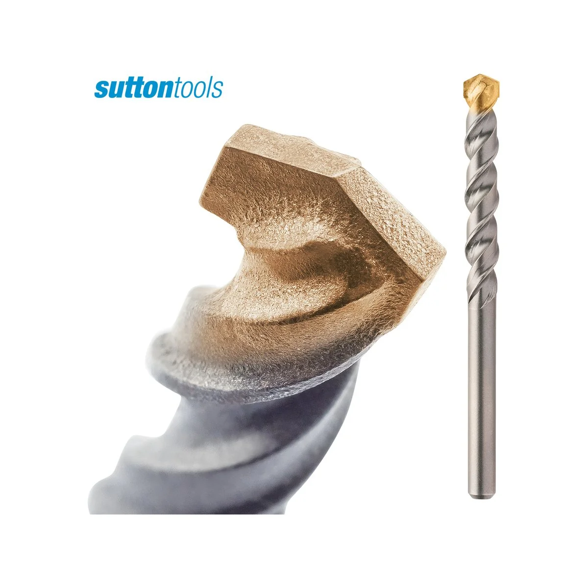 Sutton Tools Masonry Drill Bit - 6.5 x 100mm - Carbide Tip - Aggressive Drilling - Image 4