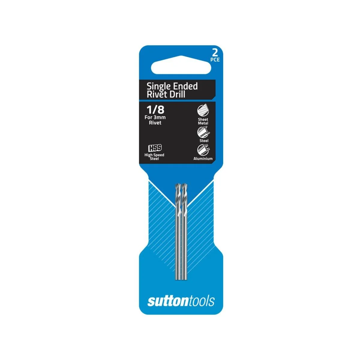 Sutton Tools Panel Drill Bit - 1/8" - M2 HSS - Self Centering