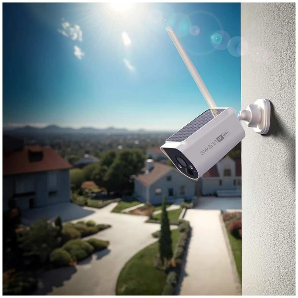 Swann MaxRanger 4K Solar 3-Camera Security System SWNVK-MAXV2SD3GM-AU - Image 3