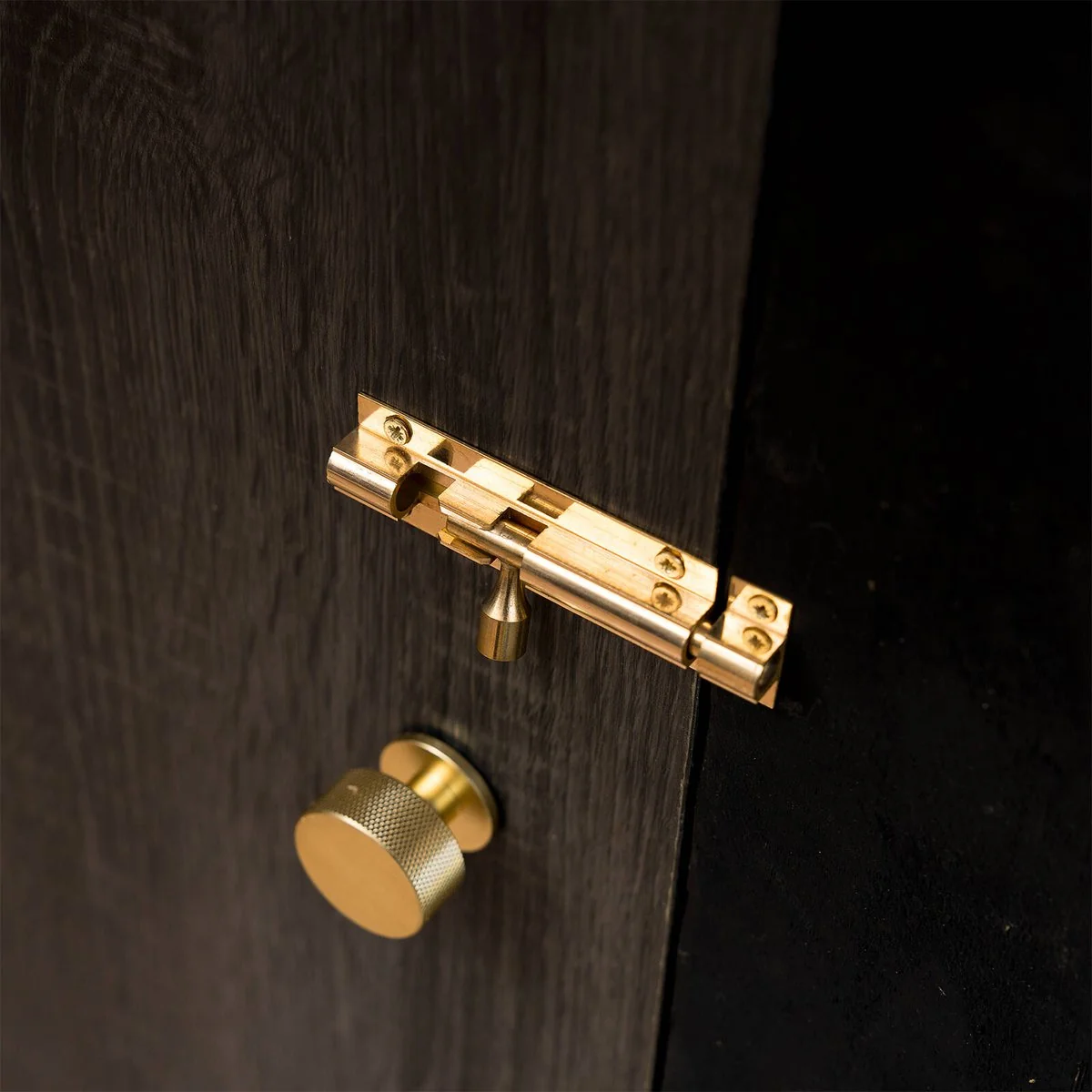 Taskmaster 75mm Polished Brass Barrel Bolt - Solid Brass Security Solution - Image 4