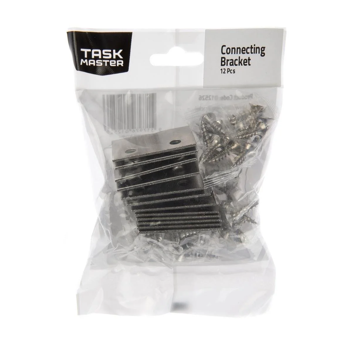 Taskmaster Connecting Bracket - 37mm - Zinc - Multi Purpose - 12 Pack