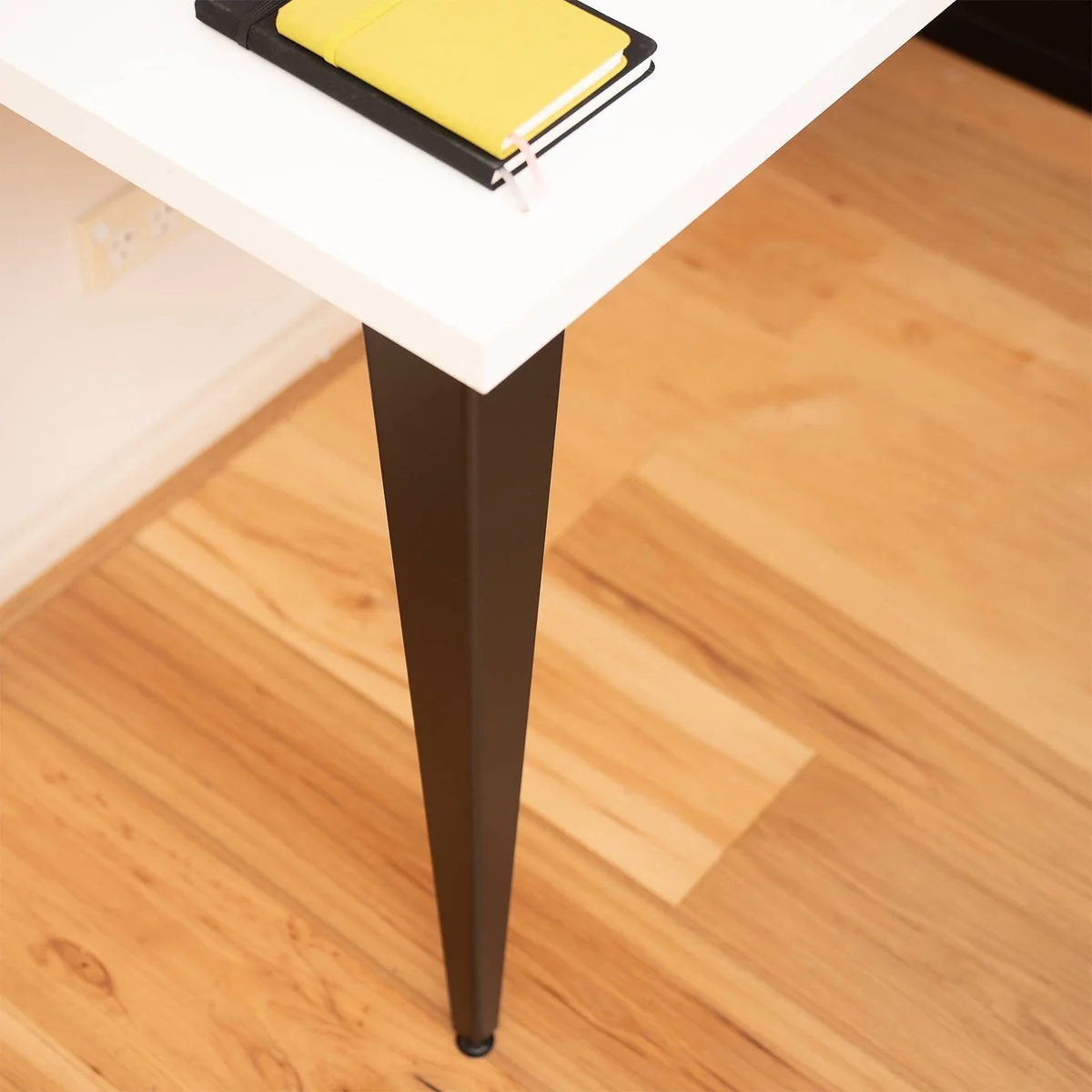 Taskmaster Corner Furniture Leg - 710mm - Black Steel - Adjustable Height - Image 5