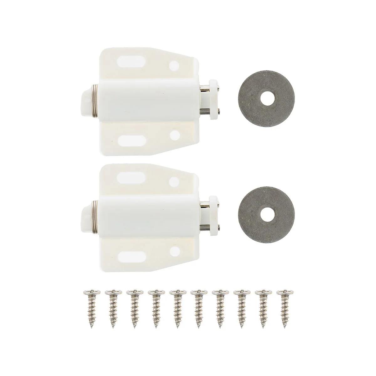 Taskmaster Magnetic Catch - 38mm - Plastic - Push to Open - 2 Pack - Image 2